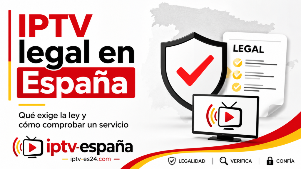 IPTV legal en España: guía para comprobar si un servicio cumple la ley